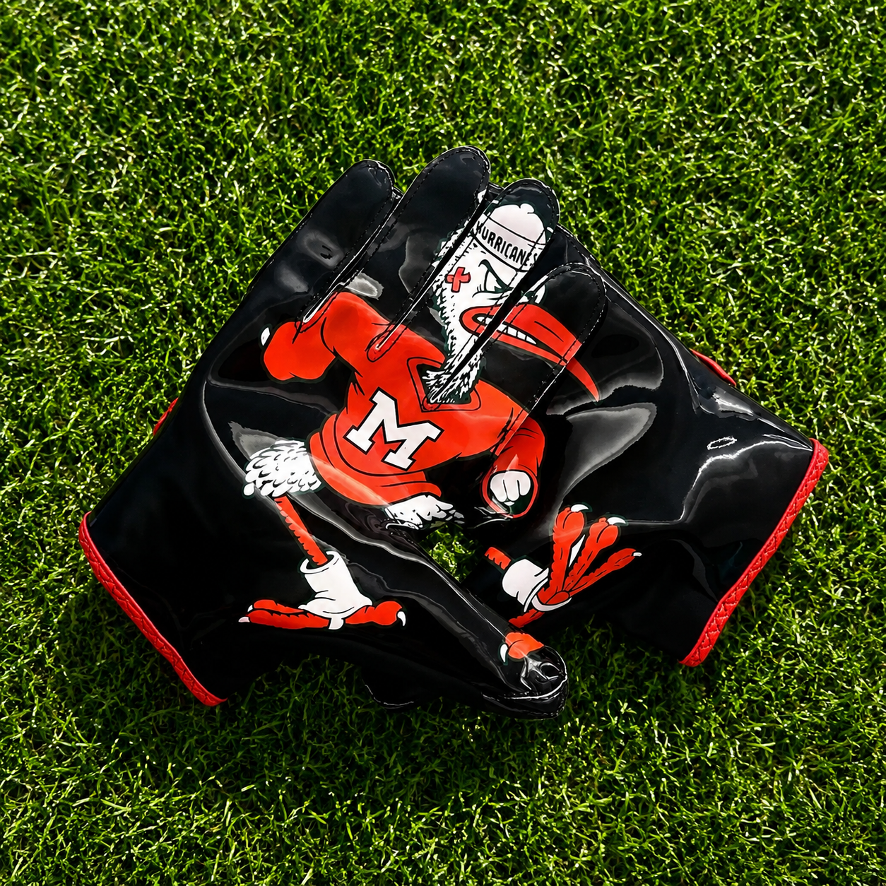 Black Miami Gloves